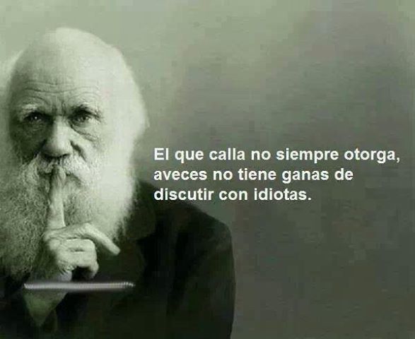 Bendito silencio!